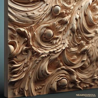 Patterns and decorations stl ambient 2 3d model